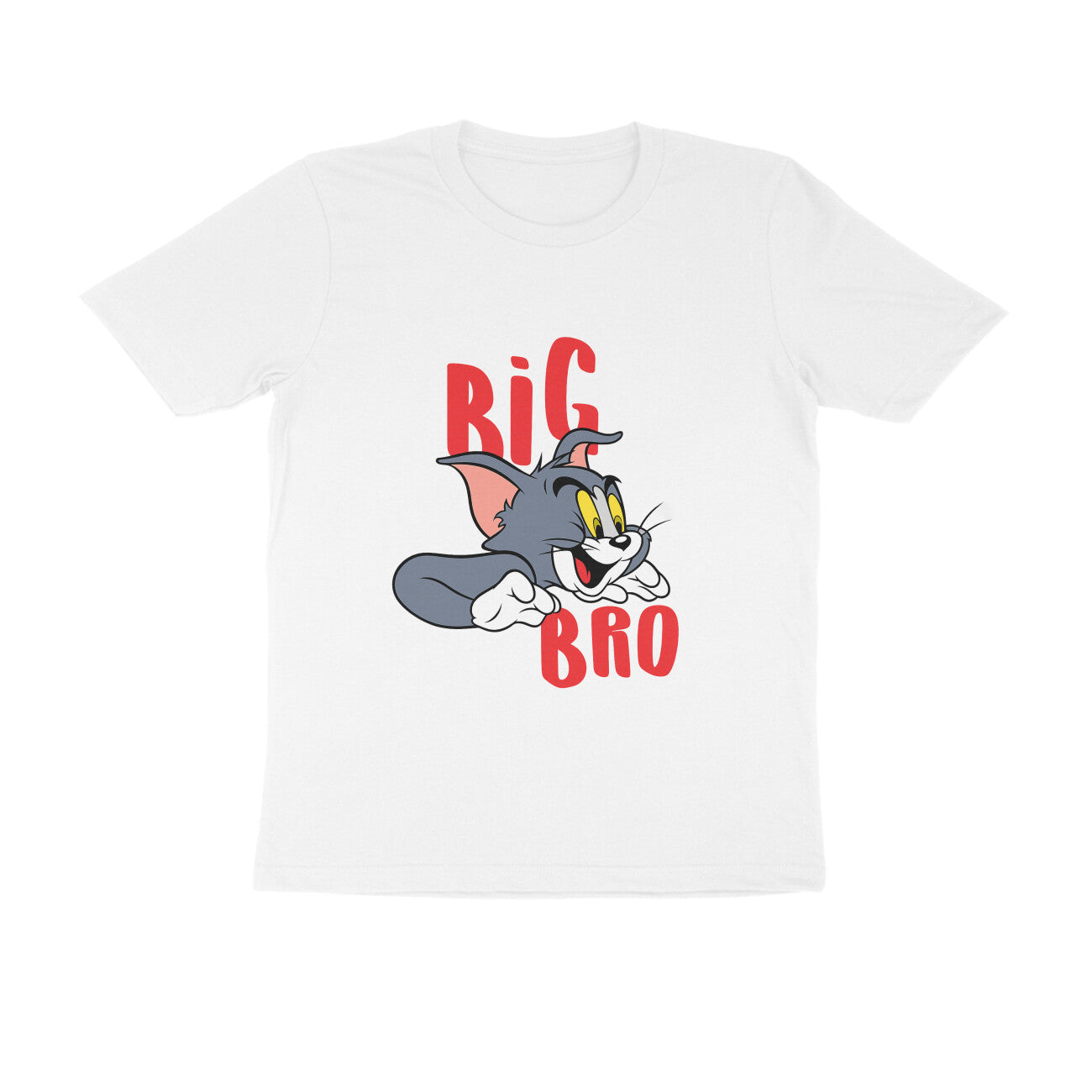 Tom & Jerry Big Bro Lil Sis Rakhi Special Combo T-Shirts – Unisex Cotton