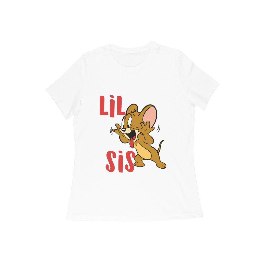 Tom & Jerry Big Bro Lil Sis Rakhi Special Combo T-Shirts – Unisex Cotton